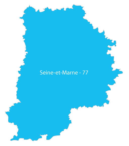 Carte Seine et Marne